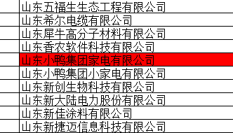 喜報！熱烈祝賀小鴨家電公司榮獲省級“專精特新”企業(yè)榮譽稱號！